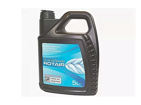 Rotair 6215714000. Масло компрессорное минеральное Rotair 6215714000 5 л. для легкой и тяжелой промышленности. Диапазон температуры окружающей среды от 0 до +35 °C.