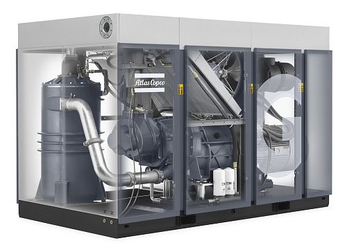 Atlas Copco компрессор GA400 8.5P Twin Atlas Copco компрессор GA400 8.5P Twin, винтовой, электрический, воздушный, маслозаполненный.