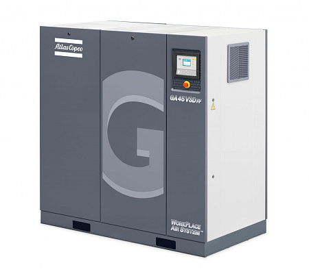 Atlas Copco GA 45 VSD FF. Винтовой, воздушный маслонаполненный компрессор Atlas Copco GA 45 VSD FF