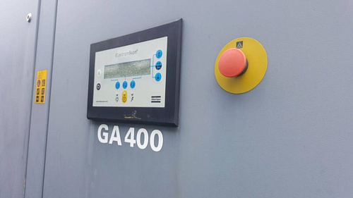Atlas Copco компрессор GA400 7.5P Twin Atlas Copco компрессор GA400 7.5P Twin, винтовой, электрический, воздушный, маслозаполненный.
