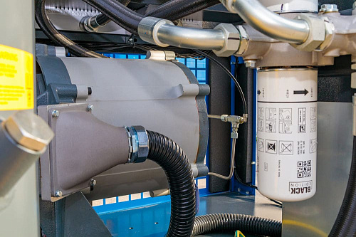 BE45 PM+ Винтовой воздушный промышленный компрессор Black Edition BE45 PM+