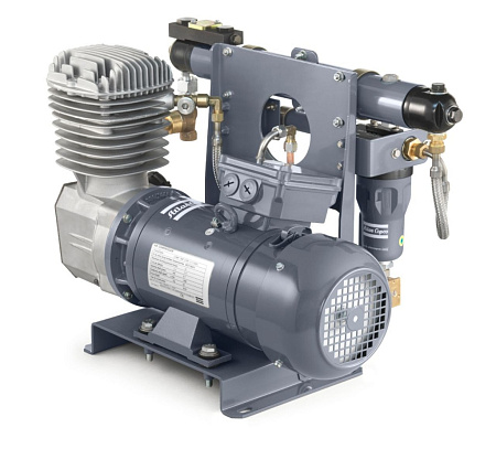 Atlas Copco LFxR 0.7 Безмасляный компрессор Atlas Copco LFxR 0.7 с пневматическим пантографом.