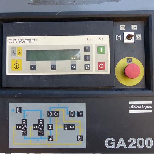 Atlas Copco компрессор GA200 10P Atlas Copco компрессор GA200 10P, винтовой, электрический, воздушный, маслозаполненный.