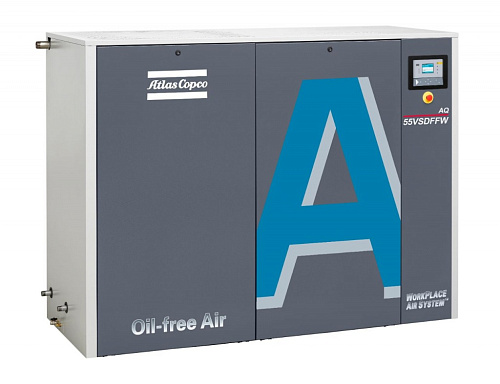 Atlas Copco компрессор AQ55 7.5FF 50HZ water-cooled Atlas Copco компрессор AQ55 7.5FF 50HZ water-cooled, безмасляный, электрический, воздушный