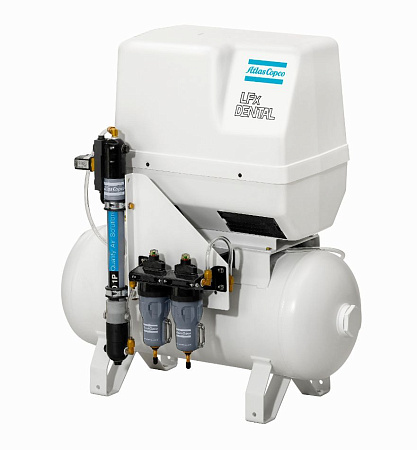 Поршневой компрессор Atlas Copco LFx 2.0 D (1PH) 50 л. Поршневой, безмасляный компрессор Atlas Copco LFx 2.0 D (1PH) 50 л.