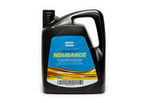 Roto Inject Fluid RIF Ndurance. Масло для компрессора Roto Inject Fluid RIF Ndurance 5 л 1630114600. Диапазон температуры окружающей среды от 0 до +30 °C.