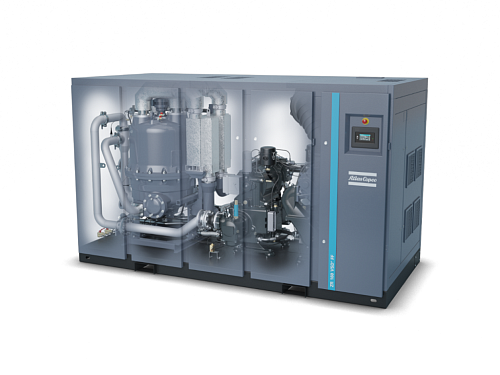 Atlas Copco ZR 160 - 10 FF. Высокотехнологичный, безмасляный, воздушный промышленный компрессор Atlas Copco ZR 160 - 10 FF со встроенным осушителем.