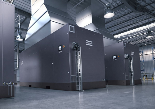 Atlas Copco компрессор GA450 10P Twin Atlas Copco компрессор GA450 10P Twin, винтовой, электрический, воздушный, маслозаполненный.